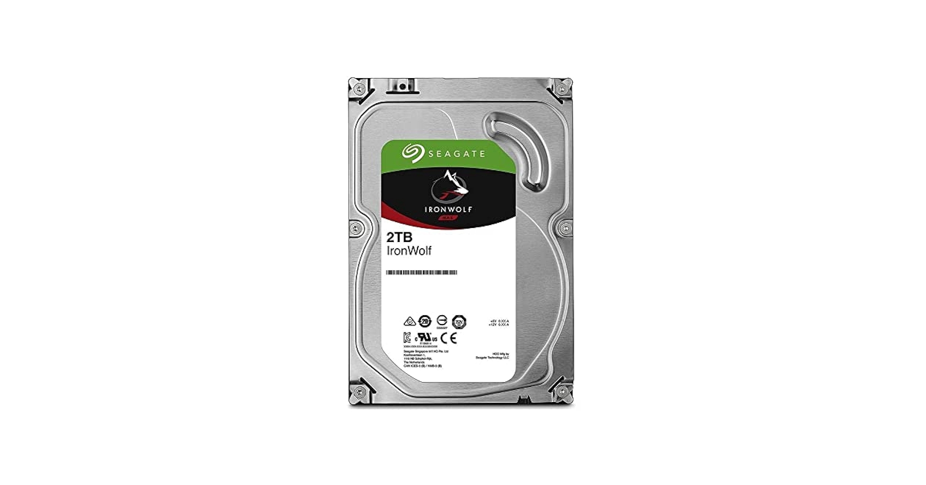 【ほぼ未使用】NASやRAID用に最適　SEAGATE IRONWOLF 2TB Amazon.com: Seagate IronWolf, 2 TB, Enterprise Internal NAS